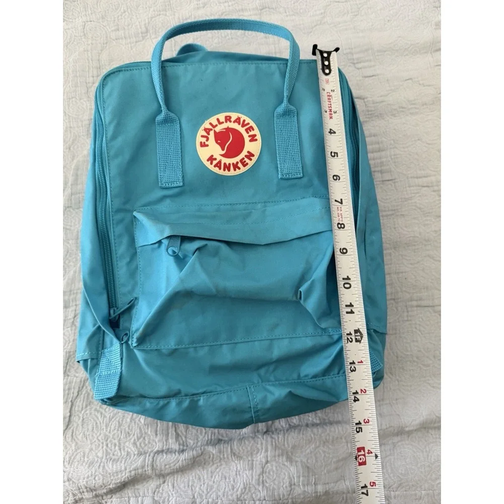 Fjallraven Kanken 23510 Classic Deep Turquoise Backpack Womens Kids Laptop Blue